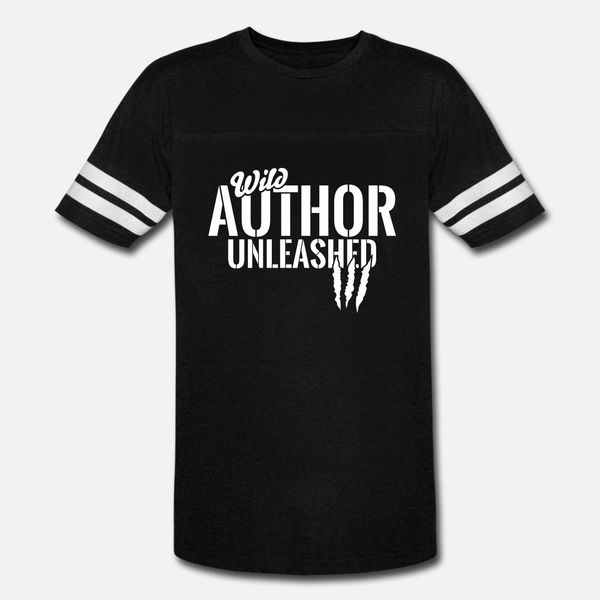 

wild author unleashed t shirt men designing tee shirt s-3xl male fit comfortable spring autumn kawaii shirt