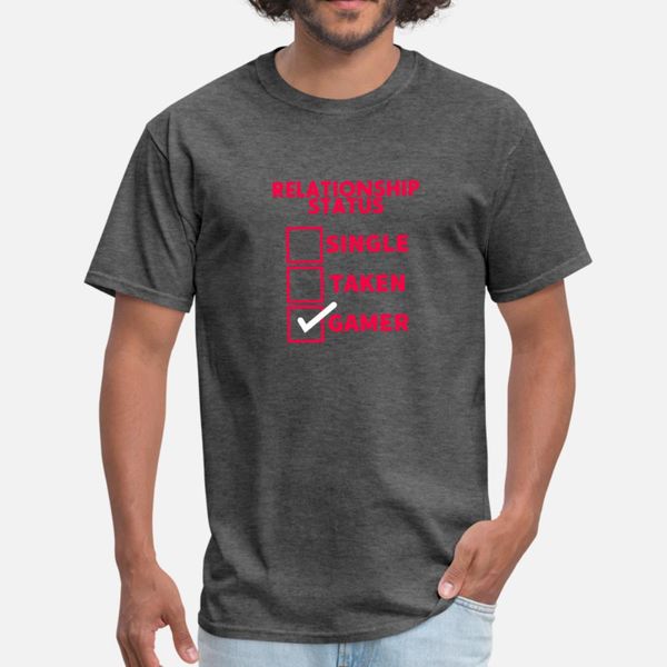

relationship status single solo award gamer lustig t shirt men designing tee shirt s-xxxl male fitness casual summer style pictures shirt