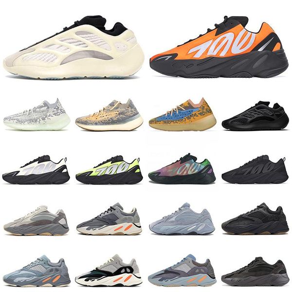 

kanye west 700 v3 wave runner 380 alien blue oat men women running shoes triple black azael mist mens trainers sports sneakers runners