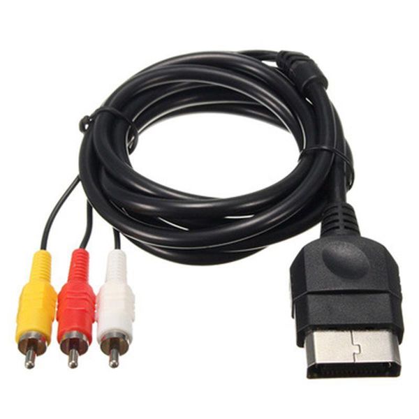 

cgjxsav audio video composite cable rca interface hd video game cable for xbox 1st gen