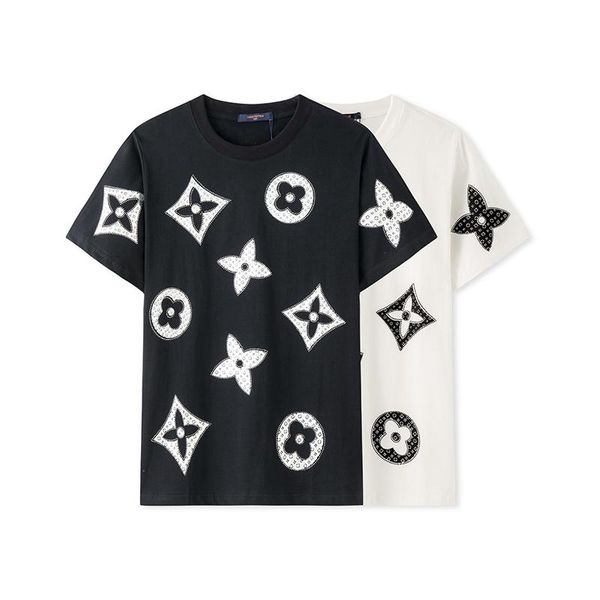 

2020 mens brand t shirts women tshirt summer designer clothes men clothing white fashion t shirt crew neck sweatshirt male female tees, White;black