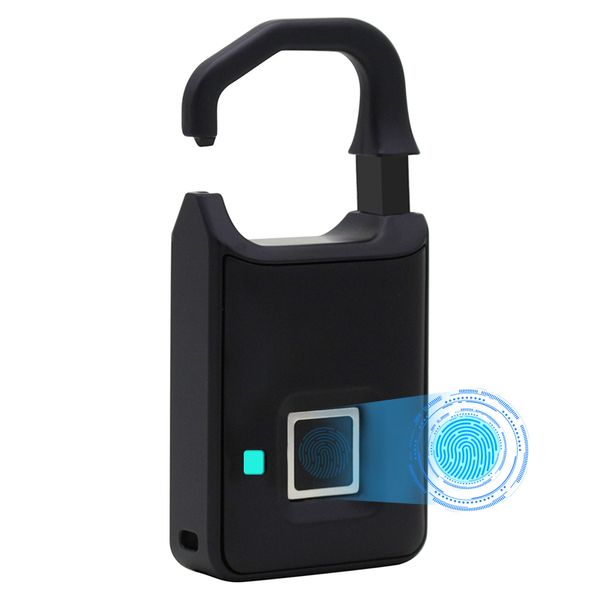 

smart lock fingerprint inteligent home luggage dormitory locker outdoor waterproof anti-theft security keyless electronic padlock