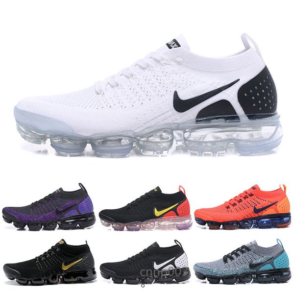 

2019 fly 1.0 2.0 3.0 knit flagship shoes men&women classic triple white black grey knitting trainers fashion designers sneaker ghty75