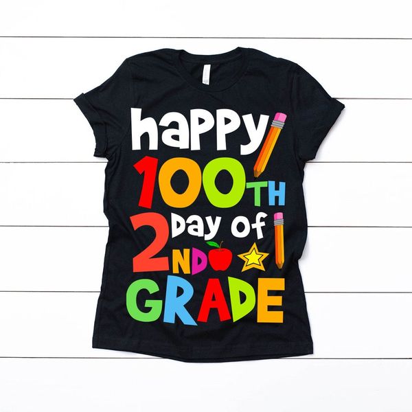 

glcklicher 100. tag 2. оценка shirt смешные лерер geschenk 100 tage дер schule к 12 100 tage в дер schule tee