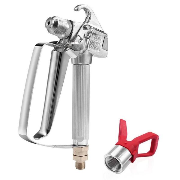 

3600psi high pressure airless paint spray gun with nozzle guard pump sprayer and airless spraying machine for wagner titan