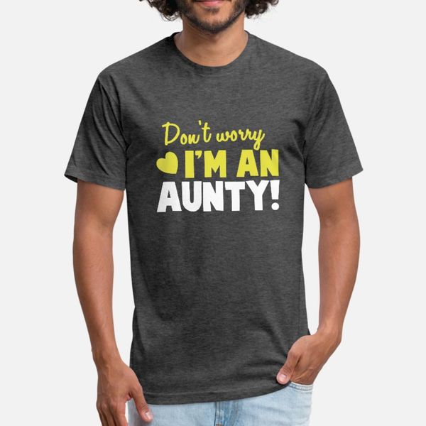 

не волнуйтесь, я тетенька! тетя дядя относительный t shirt мужчины customize хлопок размер s-3xl solid color fit смешной повседневный лето т
