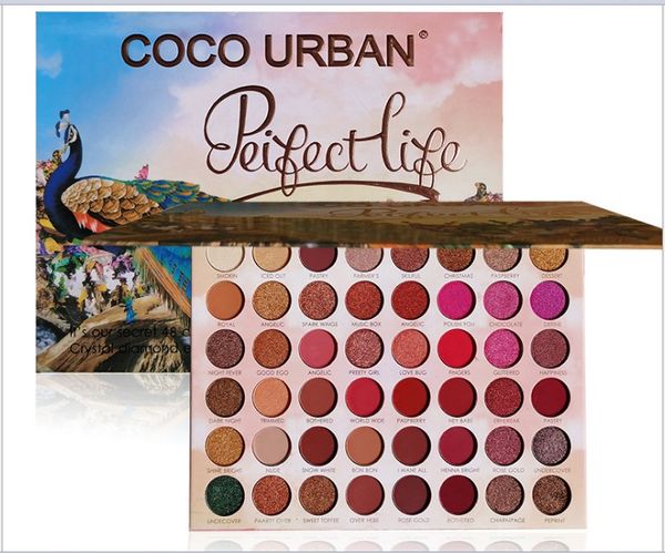 

wholesale make-up 48 color eye shadow european and american makeup large peacock pearl luster bright ground color eye shadow