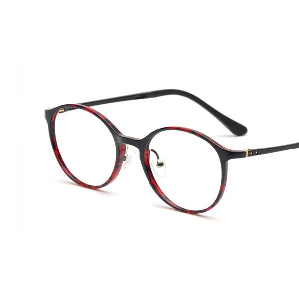 

width-136 tungsten carbon steel circular ultra light myopia optical eyeglasses women eyewear frame trendsetter girl female frame, Black