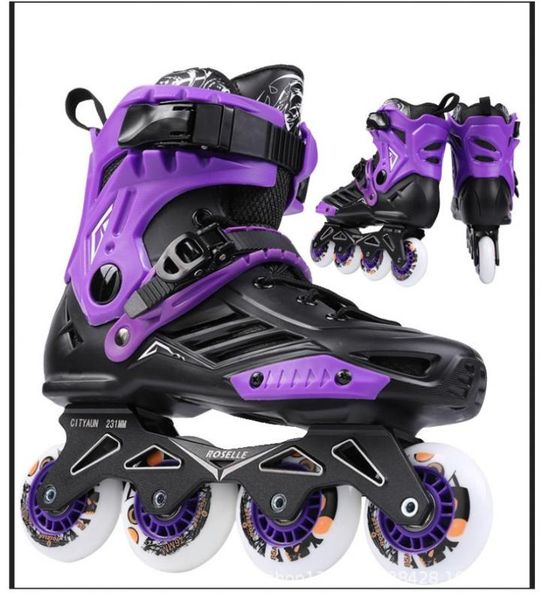 

inline professional skating shoes roller skates inline speed skates shoes hockey women men roller adults patins