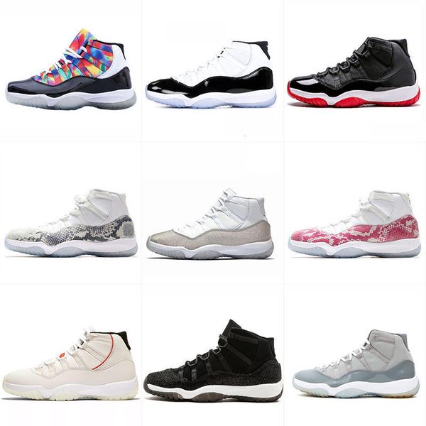 

new 11s jumpman basketball shoes concord 45 space jam snakeskin mens basketball shoes wmns gamma blue men sports women sneakers trainer
