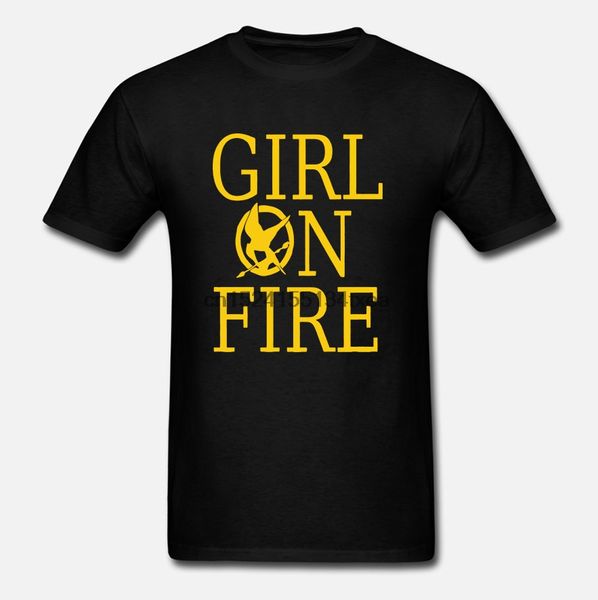 

on fire tshirt- hunger games dvd movie mocking jay