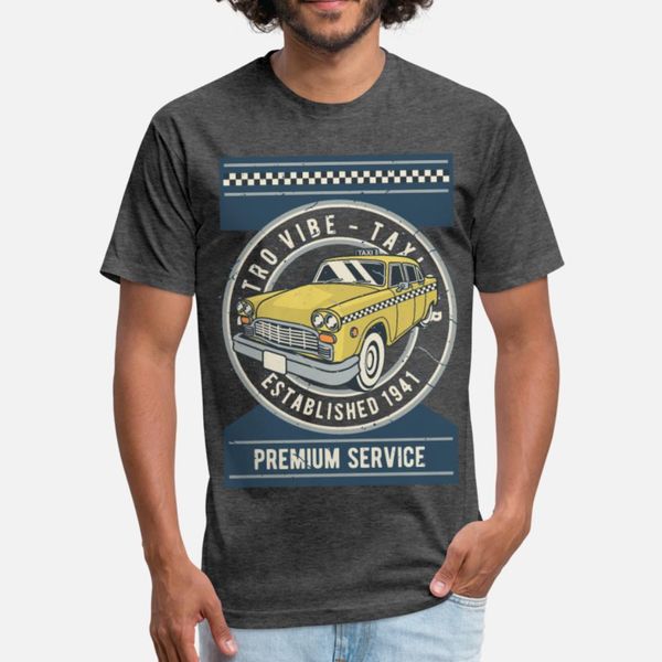 

taxi city car travel gift old timer retro vintage t shirt men print cotton round neck letter sunlight new style spring autumn unique shirt