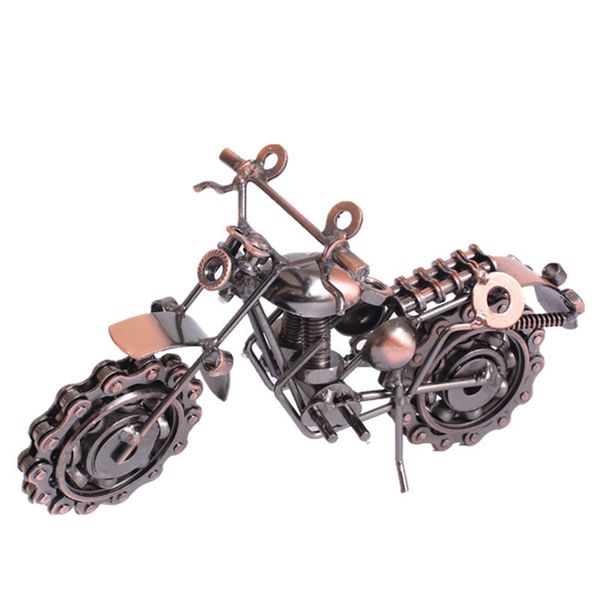 

home decor figurine motorcycle model kids toy retro iron classic table ornament