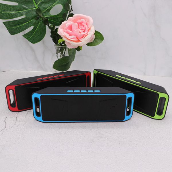 

sc208 mini portable bluetooth speakers wireless loudly music player big power subwoofer support tf usb fm radio