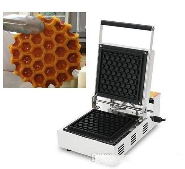 

commercial use nonstick 110v 220v electric honeycomb shape liege waffle pop maker machine iron baker plate for sale llfa