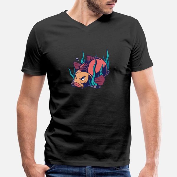 

angry carp fish t shirt men customized cotton s-xxxl cool fit casual summer style letter shirt