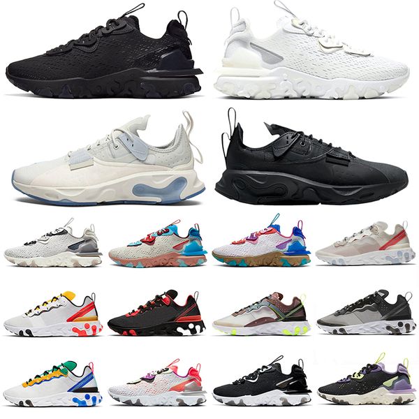 

дешевы реагируют vision элемент 55 87 мужчин, женщин кроссовки tripler черный tour желтый свет bone белый радужный мужские спортивные тренер