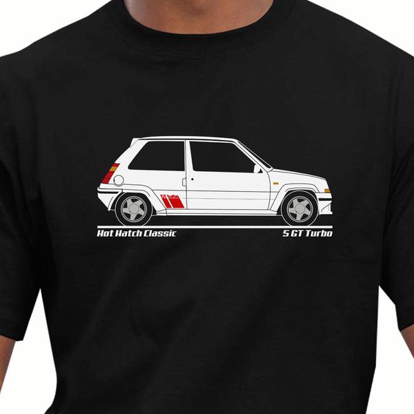 

2019 новая мода марка печать t-shirt мужской марка hot hatch классический - ретро 5 гт turbo inspired футболки классические топы футболки