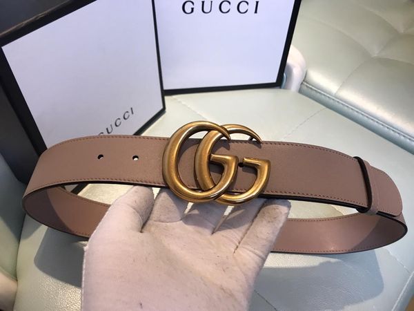 

the original belt for sale of women's genuine leather smooth buckles, fashion high-quality women's belt wholesale, delivery, Black;brown