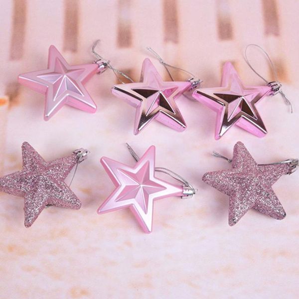 

noel пятиконечная звезда kerst главная подарки navidad new christmas craft diy в течение пяти 6шт год natal украшения xmas украшения рождест