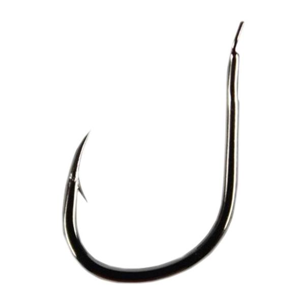 

100pcs/lot high carbon steel fishing hook pack carp fishing tackle baitholder hook black color jig big