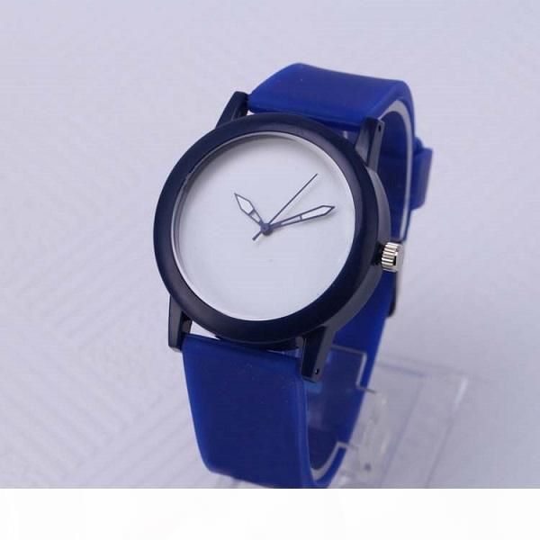 

new mens watches brand luxury quartz watch men casual rubber band military waterproof sport wristwatch, Slivery;brown