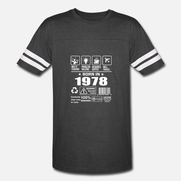 

родился в 1978 тенниске мужчин ситца круглого воротник новизна интересной смешное летом новизна рубашке