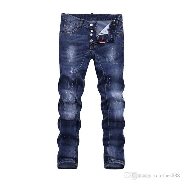

2020 new mens designer jeans hip hop clothes fashion distressed ripped luxury fashion mens joggers