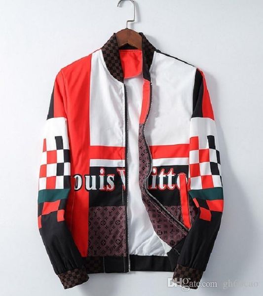 

2brand new mens designers jacket coat luxury sweatshirt hoodie long sleeve autumn sports zipper brand windbreaker mens clothes plus size 3xl, Black;brown