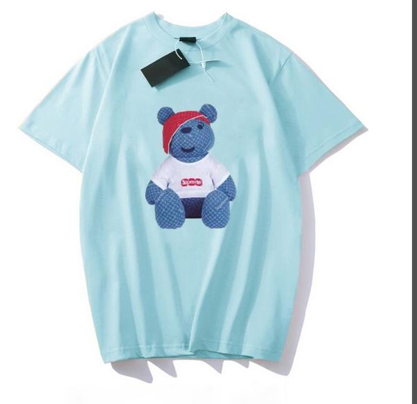 

black colors print t-shirt men shirts streetwear mens women shorts t-shirt harajuku short tee clothes, White