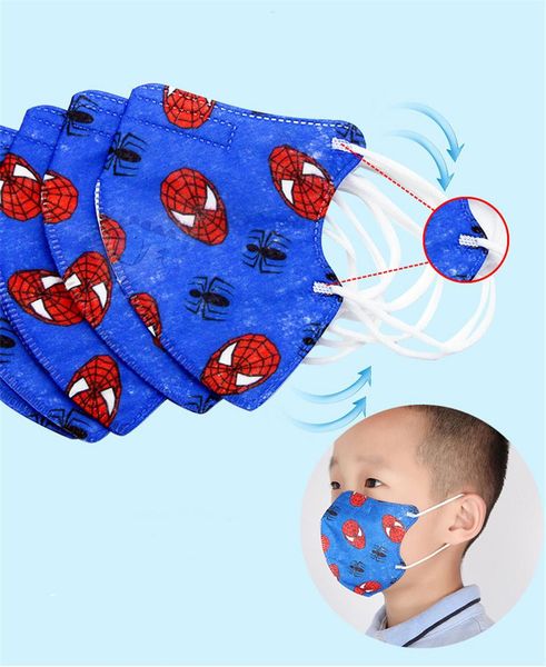 

designer disposable face mask fashion kids face masks blue pink children students sunscreen breathable face mask
