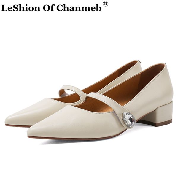

real leather shoes women black suede pumps woman beige cow leather rhinestone party shoes square heels pumps spring