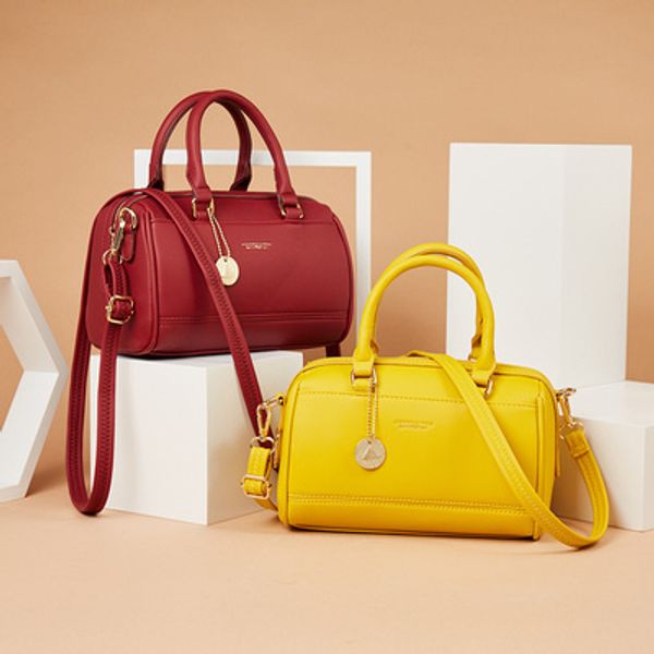 

candy pillow women's bag high capacity handbags multifunction bags for women pu soft shoulder bag zipper crossbody new bags