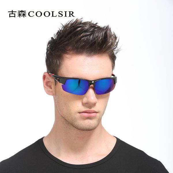 

sports anti-glare sunglasses polarized sunglasses 8511e, White;black