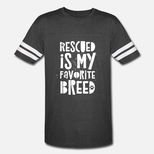 

dog rescue quote rescued favorite breed love t shirt men designing tee shirt o neck letters graphic basic spring letters shirt