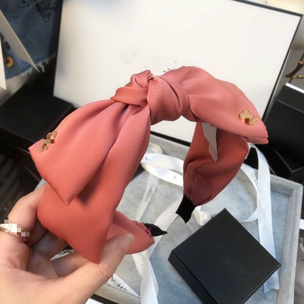 

women hair band cross-knotted headband wide edge girls boutique designer hair hoop hairpin headbands hairband headwrap with box, Golden;silver