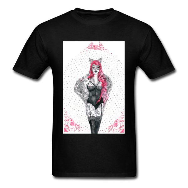 

mens modern t-shirt lacey pin up tshirts for 100% breathable cotton fabric clothes slim fit brand tee shirts men