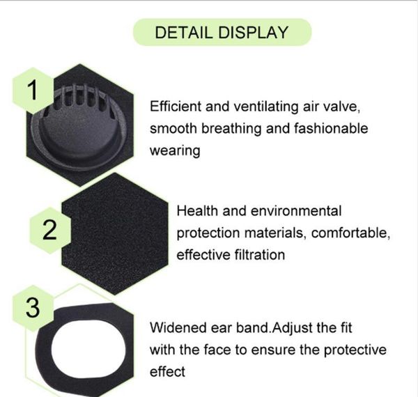 

mask pm2.5 black with black reused protective face fashion filter dust washable masks mask masks xibim mylovethome
