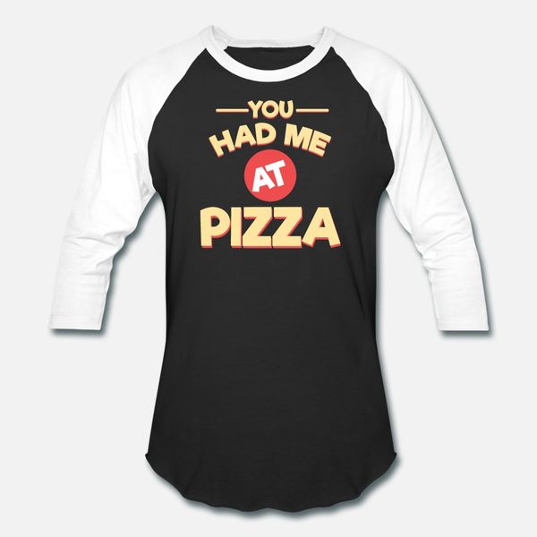 

pizza t shirt men customize 100% cotton o-neck family sunlight new style summer trend shirt