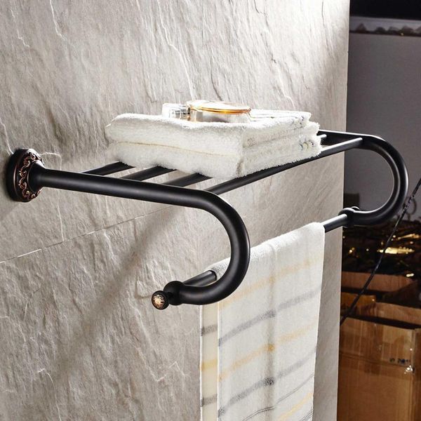 

modern set mounted wall clothes towel toilet bathroom luxury bath brass hooks accessories set bars paper holder black hardware lzkts pt2009