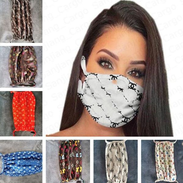 

new arrival designer face mask with filter slot sunproof dustproof mouth cover fashio mask breathable respirator washable brand masks e41103, Blue