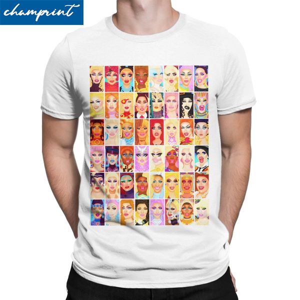 

drag queen royalty t shirt for men cotton creative t-shirts rupaul's drag race rupaul rpdr tee shirt short sleeve clothes adult