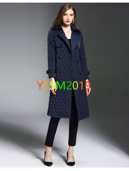 

women's cotton-padded jacket with lapel fashion simple cotton clothes outdoor warm feather winter jacket warm clothing, Black