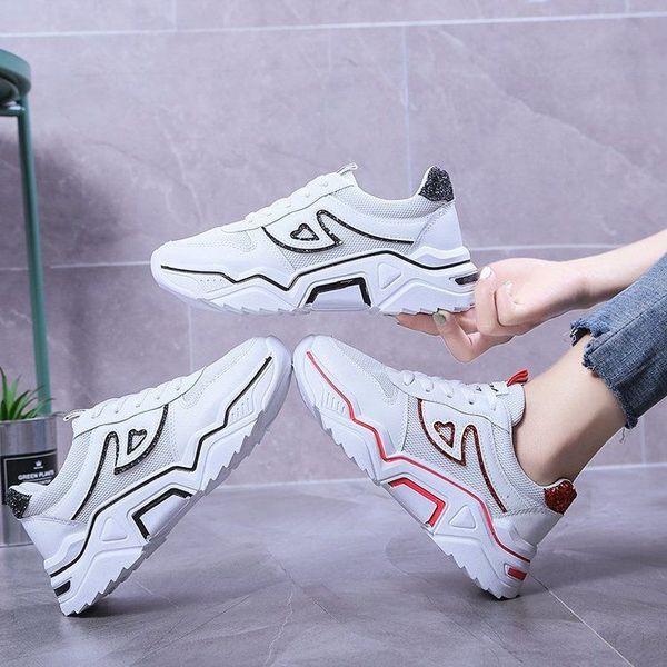 

weaving sneakers women sport shoes sneakers fashion women's couple jogging casual shoes leisure sports, Black