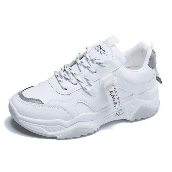 

women's shoes new casual breathable net shoes ladies wild sports old small white, Black