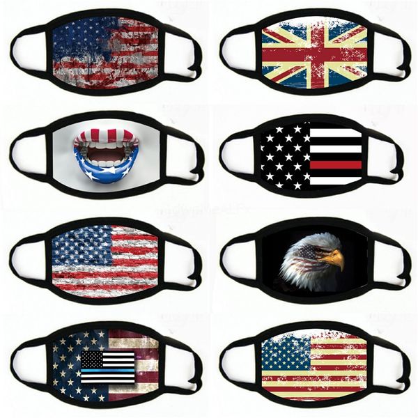 

флаг сша маски шаль зонт дизайнер защита маска маски вс маска для лица на улице верхом анти защитная маска # 231, Black