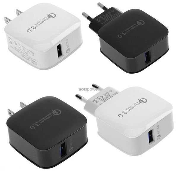 

cgjxsfast charging adapter qc 3 .0 wall charger 5v /2 .4a usb plug home travel adapter for iphone 11 pro galaxy s20 ultra note 10 plus with