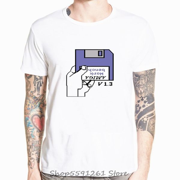 

футболка commodore c64 amiga игры геймер игры atari workbench cult урожай ретро harajuku моды классический unique топы тис