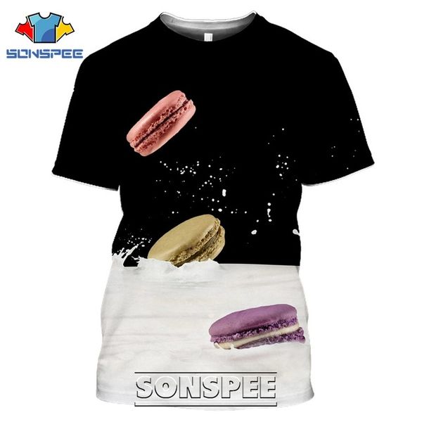 

macarons color sessert 3d print shirts comics hentai anime men clothing