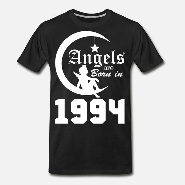 

angels are born in 1994 t shirt men knitted tee shirt s-3xl clothes anti-wrinkle casual spring original shirt